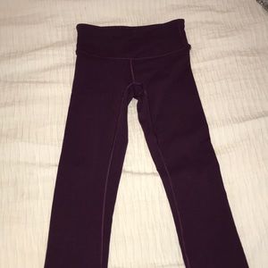 Wunder under purple leggings size 2